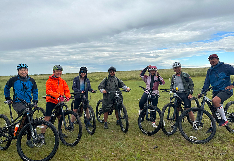 Cycling tour in Western Mongolia